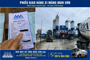 LÀM THẾ NÀO ĐỂ NHẬN BIẾT BÊ TÔNG SỬ DỤNG XI MĂNG NGHI SƠN?